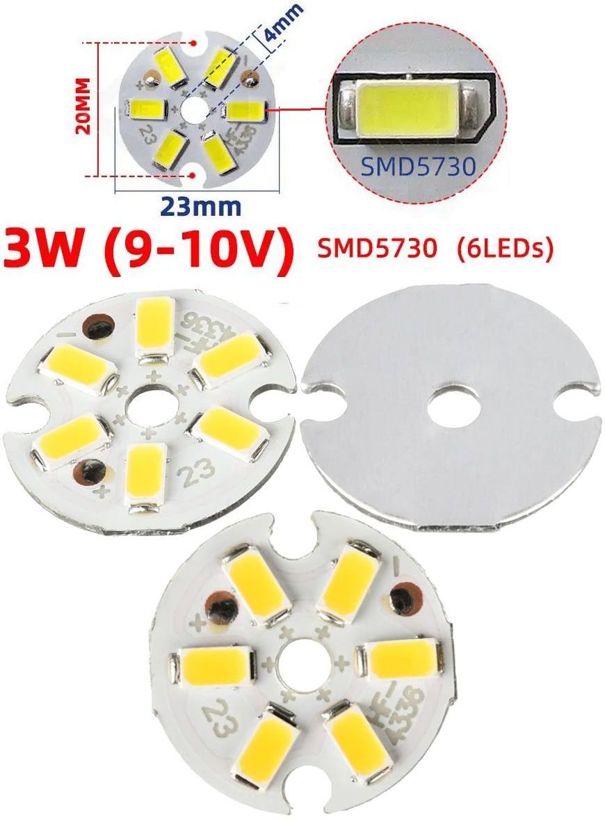 Modulos led 5730 - 23mm